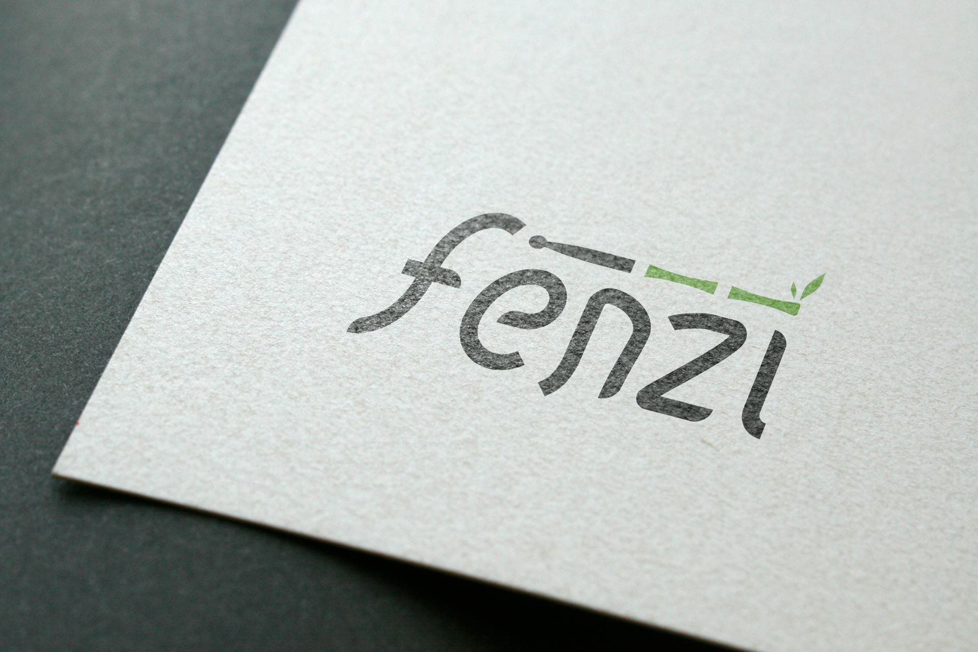 Logo Fenzi mockup