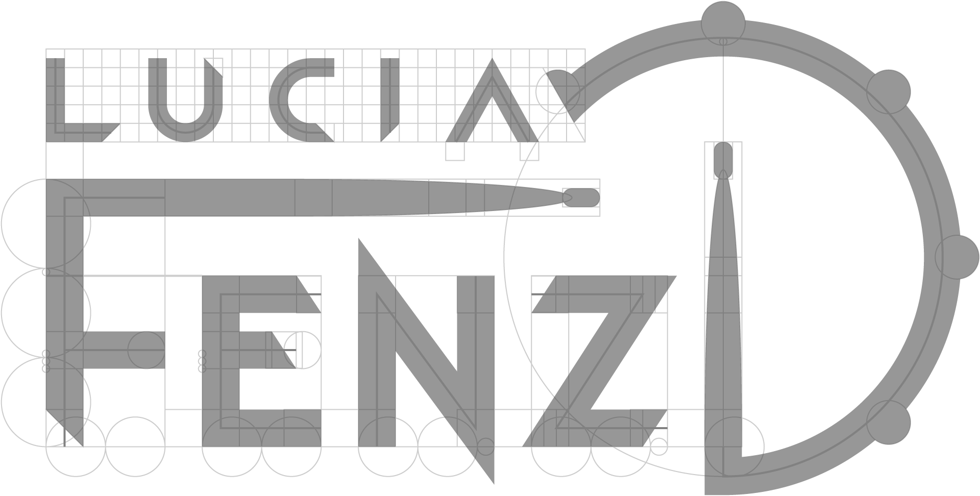 Struttura logo Lucia Fenzi