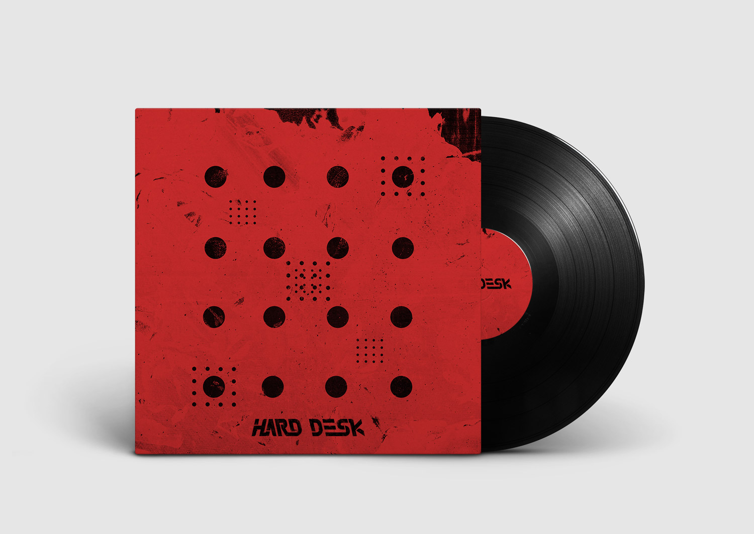 Vinile Hard Desk mockup